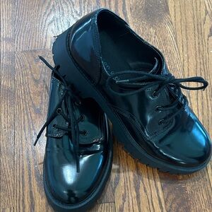 Madden Girl Black Patent Leather Shoes